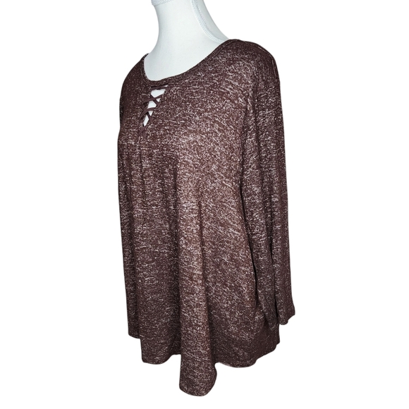 Bobeau Brown Ulta Soft Sweater - Picture 3 of 8